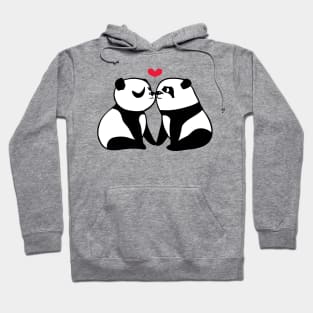 Panda Kisses Hoodie